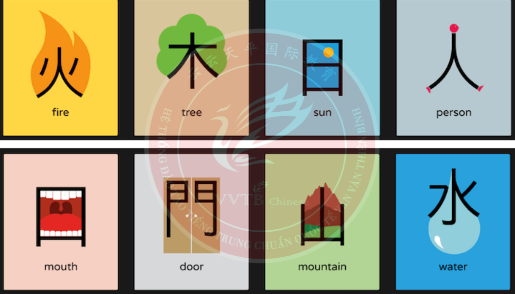 Gắn bộ thủ với hình ảnh và câu chuyện