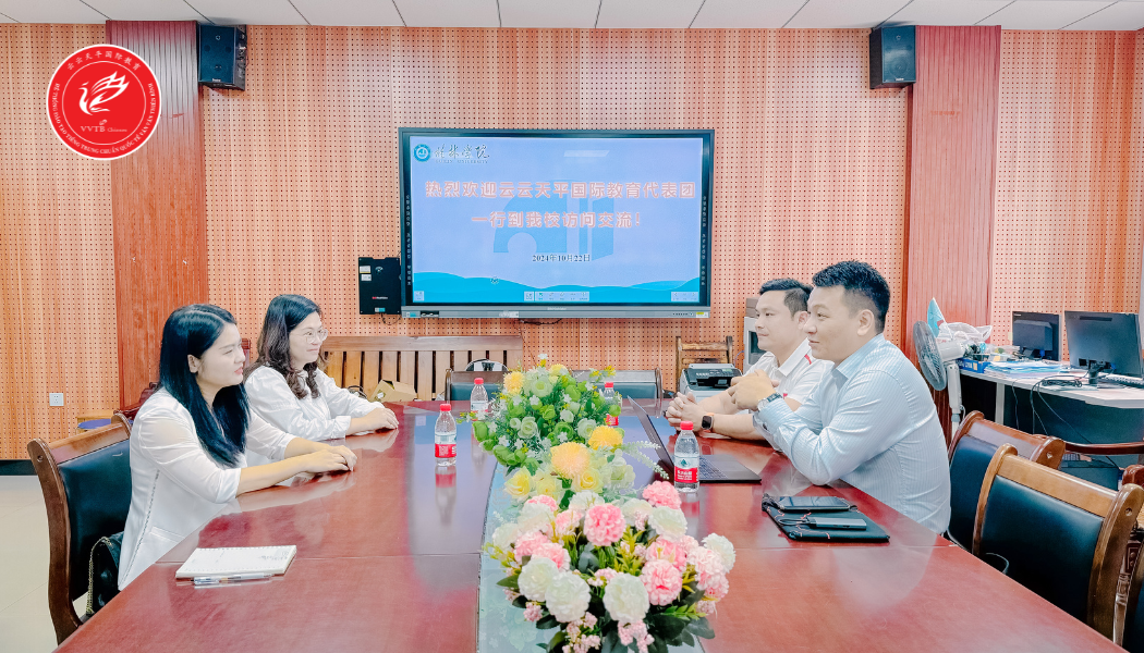 Tiếng Trung Vân Vân Thiên Bình hợp tácđào tạo tiếng Trung cho Doanh Nghiệp